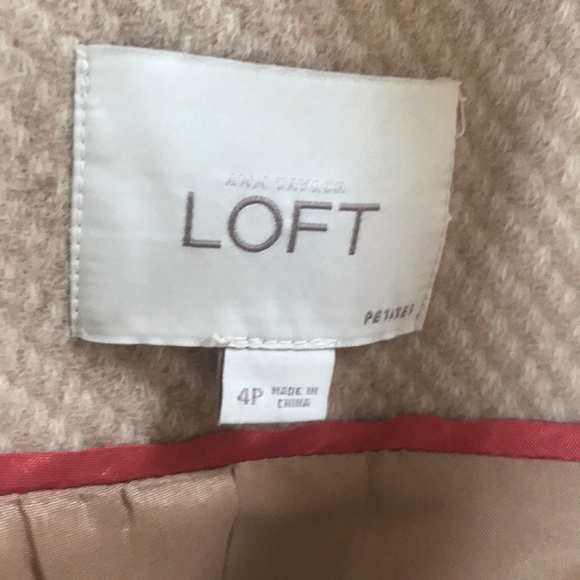 Adorable LOFT coat EUC size 4p - Picture 7 of 7